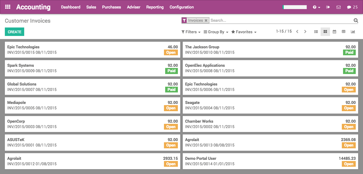 Odoo text and image block